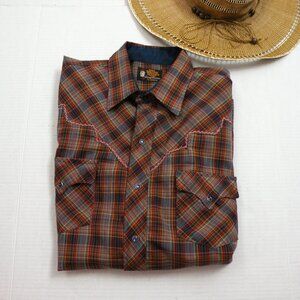 Kenny Rogers vintage Western shirt by Karman 16.5
